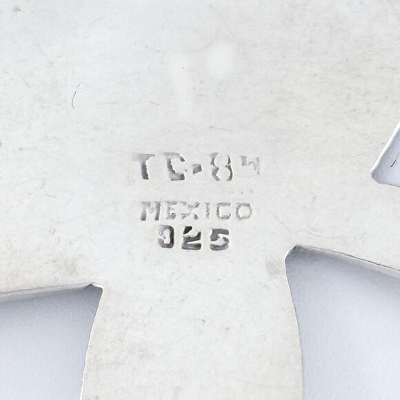 Vintage Mexico Taxco TC-87 Sterling Silver 925 Frog Pin Brooch Pendant - Picture 6 of 9